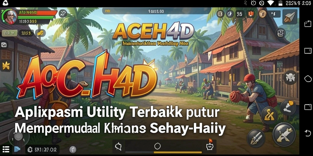 Tampilan antarmuka ACEH4D yang menarik dan mudah digunakan.