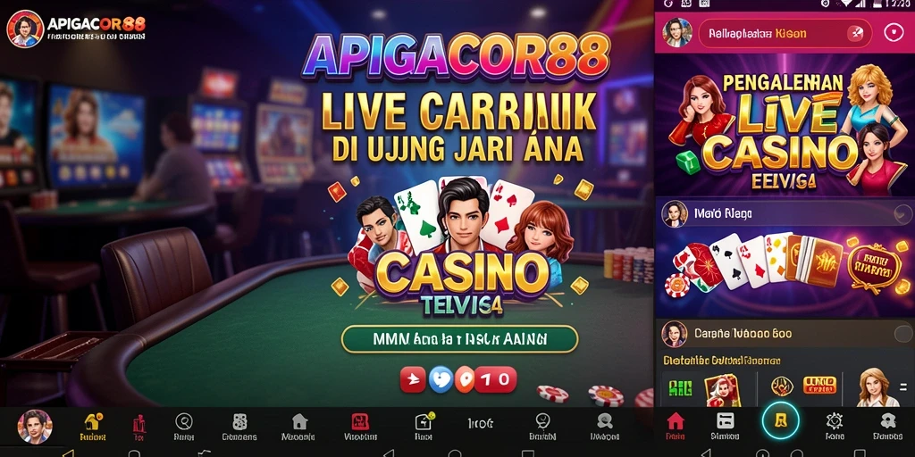 Gameplay menarik dari APIGACOR88 dalam sesi Live Casino.