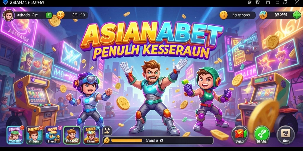 Tampilan gameplay seru dari ASIANABET dengan grafis menarik.