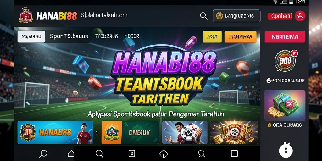 Tampilan gameplay <strong>HANABI88</strong> yang menarik dan interaktif dalam taruhan olahraga.