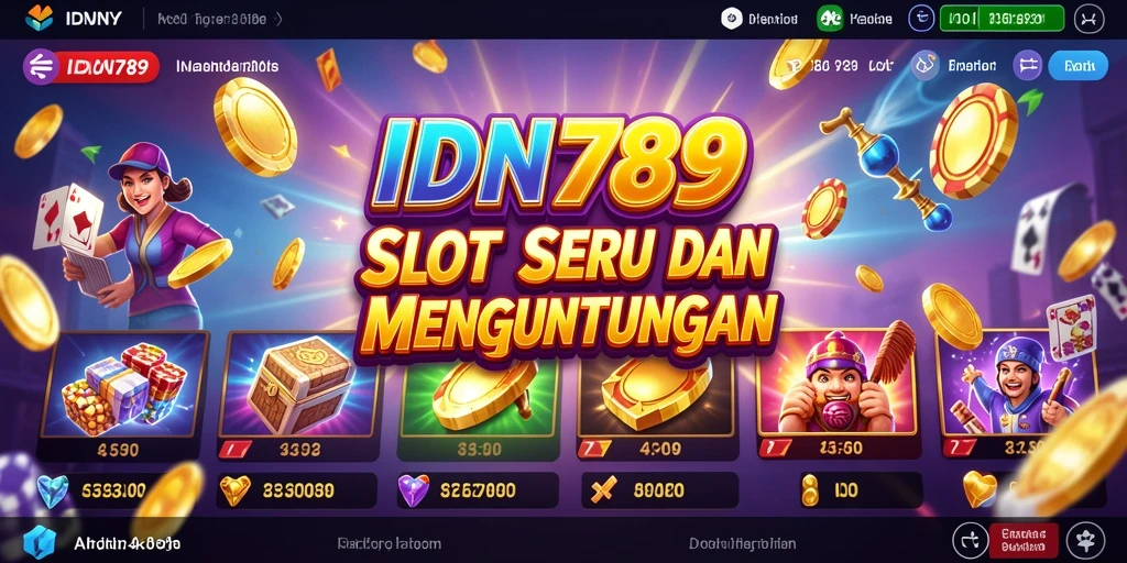 Gameplay mendebarkan dan grafis menakjubkan di IDN789.