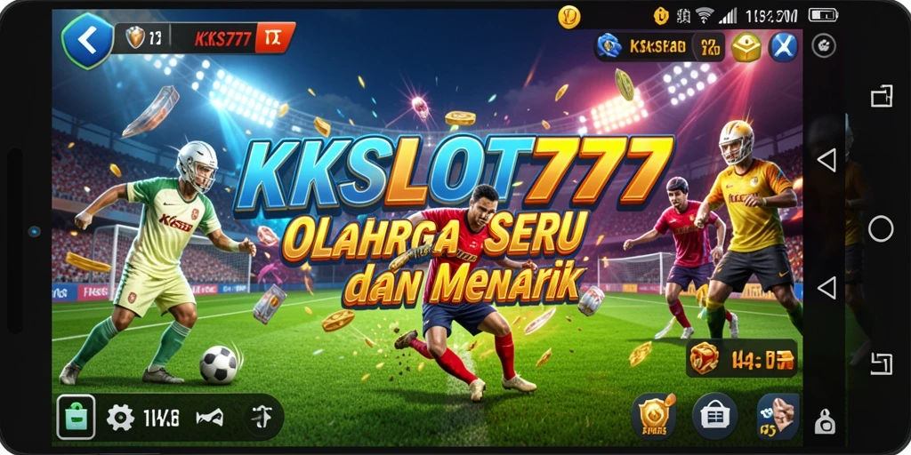 Tampilan gameplay KKSLOT777 yang mendebarkan dan kompetitif.
