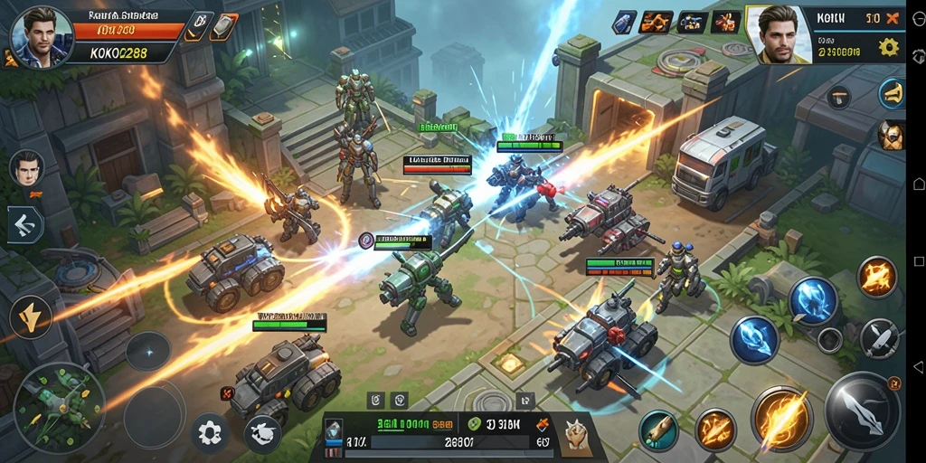 Tampilan gameplay KOKO288 yang menantang dan menarik.