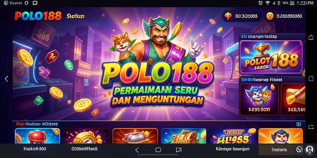 Screenshot gameplay <strong>POLO188</strong> menunjukkan putaran Slot yang mendebarkan.