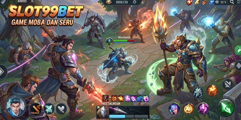 Tampilan menarik dari gameplay SLOT99BET yang seru.
