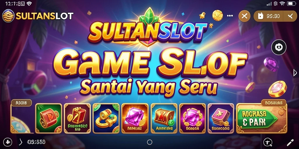 Tangkapan layar gameplay SULTANSLOT dengan tema slot yang menarik.